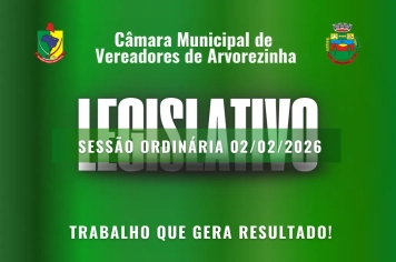 Câmara de Vereadores realiza primeira Sessão Ordinária de 2026 com aprovação unânime das matérias