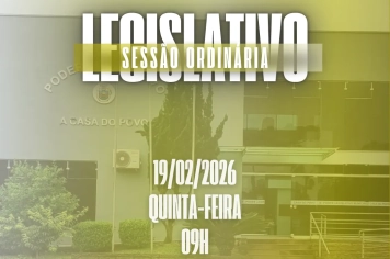 Câmara de Vereadores altera data da sessão ordinária de fevereiro