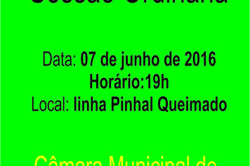Sessão Ordinária