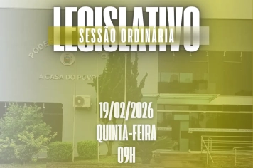 Sessão Ordinária de 19 de fevereiro de 2026