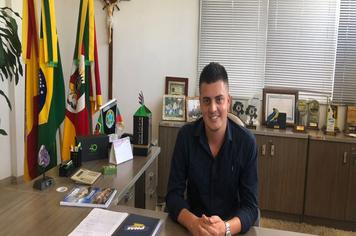 Presidente do Legislativo Fabiano Macedo Pancotte assume como prefeito em exercício
