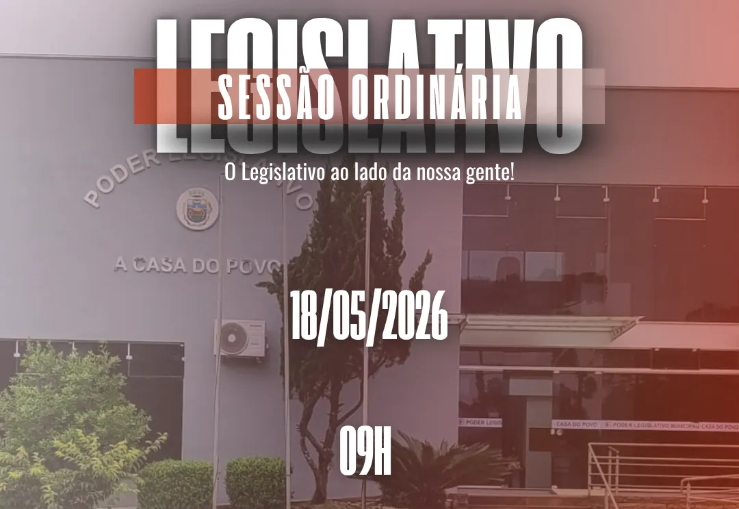 Câmara de Vereadores de Arvorezinha realiza Sessão Ordinária na próxima segunda-feira, 18 de maio